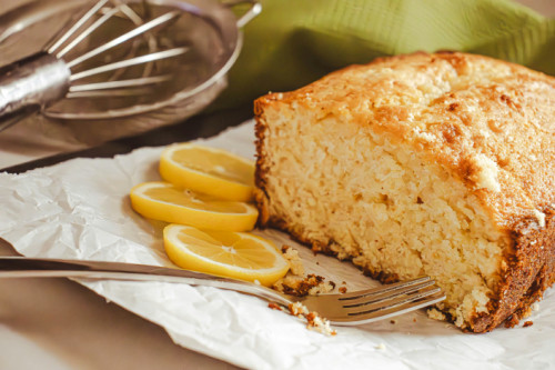 Gâteau délicieux au citron